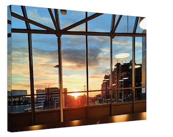 Sunset - Canvas Print - Size 60 cm x 40 cm