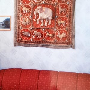 Thai wall hanging zodiac sign - Item no. 00017 - As image - photo file as PDF file for download - for canvas print. image 8