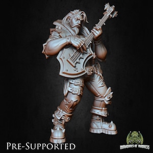 Magnus The Outsider Bard | Miniatures of Madness