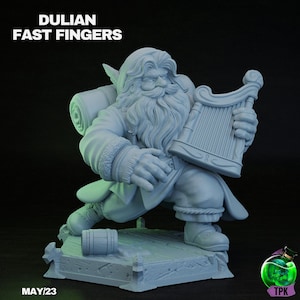 Dulian Fast Fingers, Dwarf Bard| TPK Lab