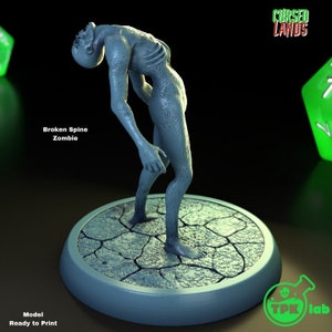 Broken Spine Zombie | Cursed Lands | TPK Lab