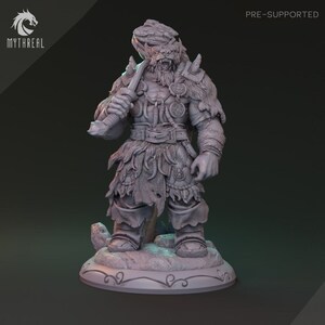 Orc Hunter Barbarian, Costard Wendt | MythReal Games