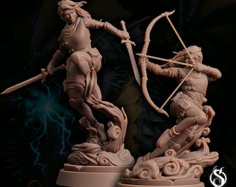 Air Genasi Ranger | Arcane Minis