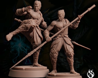 Earth Genasi Monk | Arcane Minis
