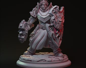 Paladín humano Sipor Kadoris / Angulayas / HardWitch Games