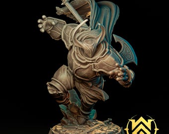 Caballero de la lucha / Miniaturas del gremio de brujas