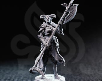 Die Matriarchin - Tiefling Edelfrau | Willkommen in der Arena | DM Versteck