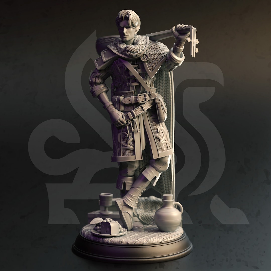 Elf Bard | Arcane Skies | DM Stash - Etsy