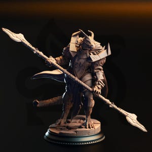 Apokris the Resolute - Silver Dragonborn Paladin | Clash of the Dragons | DM Stash