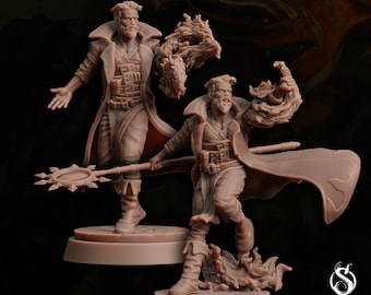 Fire Genasi Sorcerer | Arcane Minis