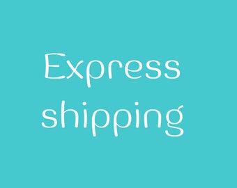 Express shipping for your bag