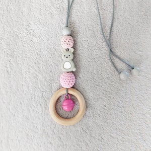 Baby Car Seat / Maxi Cosi Pendant / Stroller Pendant Rabbit | Your design