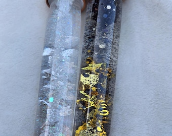 Bottiglie sensoriali edizione nera/bianca | Bottiglie glitterate | Bottiglie shaker | Giocattoli sensoriali