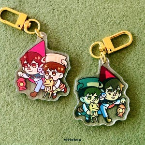 Over the Garden Wall Acrylic Double-sided Charm Keychain