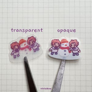 Ouran Highschool Host Club stickersheet - water resistant matte image 2