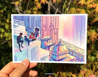 Spiderverse small,large print