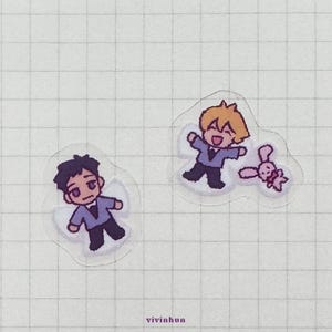 Ouran Highschool Host Club stickersheet - water resistant matte image 5