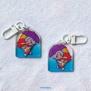 Sk8 the Infinity (reki langa) Double-sided Charm Keychain