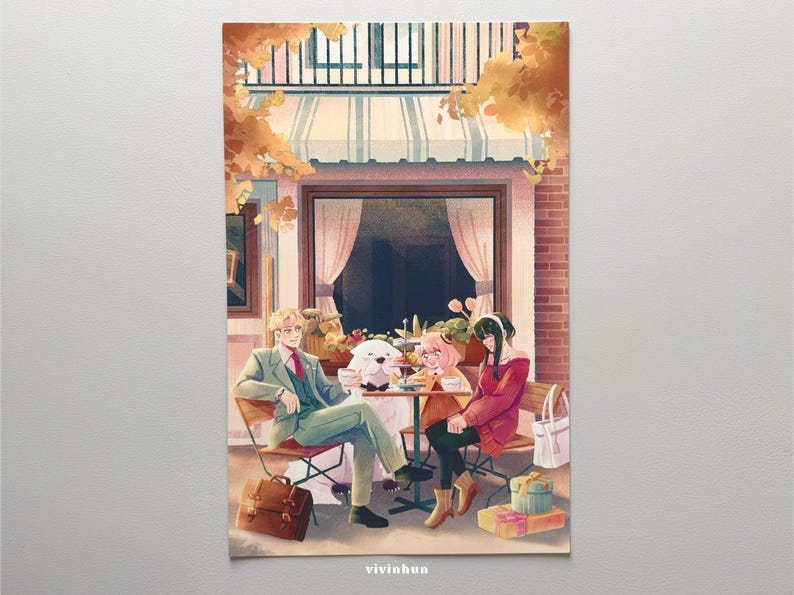 Spy x Family small, large print largeprint (11"x17")