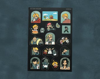 fmab stickersheet - water resistant matte