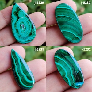 Mixvorm malachiet cabochon, groene malachiet edelsteen, malachiet voor sieraden, ovaal malachiet, textuur malachiet, hanger malachiet maken