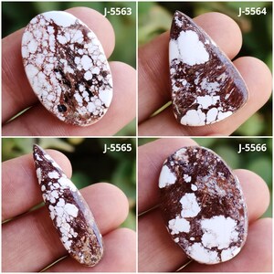 Natürlicher Wildpferd Edelstein, Oval Form Wildpferd Cabochon, Türkis Cabochon, Wildpferd Stein, Wildpferd Magnesit, Wildpferd Jaspis