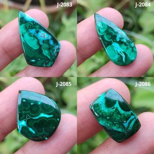 Mix vorm Malachiet Cabochon, groene Malachiet edelsteen, Malachiet voor sieraden, ovale Malachiet, textuur Malachiet, Malachiet maken hanger