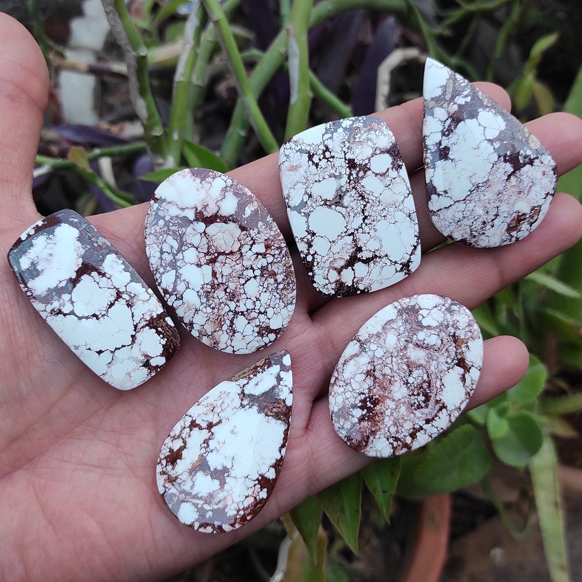 Wild Horse Magnesite Gemstone, Mix Shape Wild Horse Magnesite Jasper Gemstone, Wild Horse Cabochon, Wild Horse Pendant, Cabochon For Jewelry