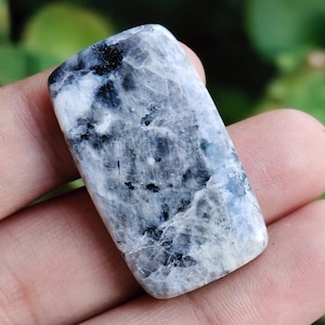 Büffel-Türkis-Edelstein, natürlicher Büffel-Türkis-Cabochon, loser Edelsteinschmuck, rechteckiger Cabochon, Cabochon-Anhänger, Flachstein