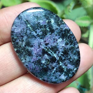Natural Charoite Cabochon, Purple Charoite Loose Stone, Oval Gemstone, Both Side Polished Pendant Stone, Charoite Gemstone For Jewelry