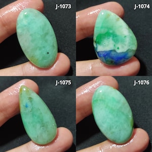 Azuriet cabochon, natuurlijke Azurietsteen, Azuriet edelsteen, AAA-kwaliteit Azuriet Healing Crystal voor hanger sieraden, losse Azuriet cabochon