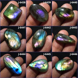 Lila Feuer Labradorit Cabochon, Birnenform Labradorit, lila Labradorit, Heilkristall, Labradorit Edelstein, Labradorit für Schmuck