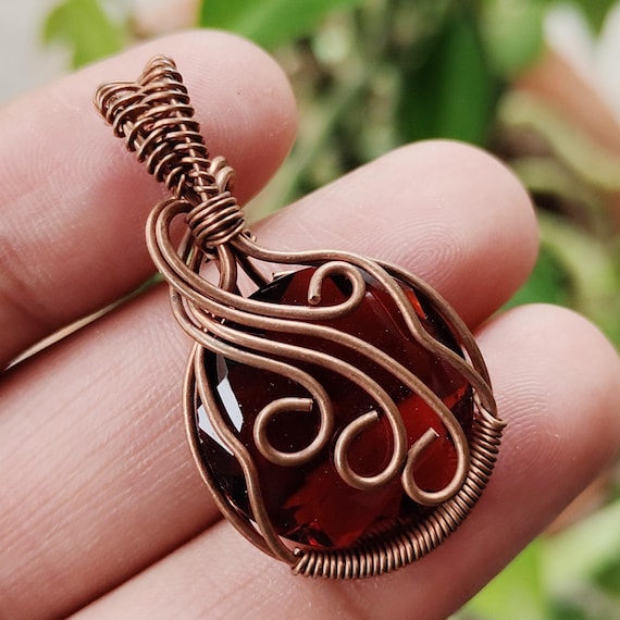 Nice Designs Of Copper Wire Jewelry Wire Wrapped Pendants, Wire