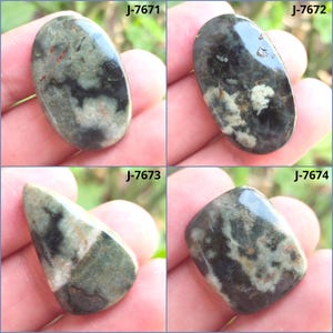 Seltene natürliche Ocean Jaspis Cabochon, glatt polierte Cabochon mit flacher Rückseite, Birnenform beste Qualität Ocean Jaspis Kristall für die Schmuckherstellung