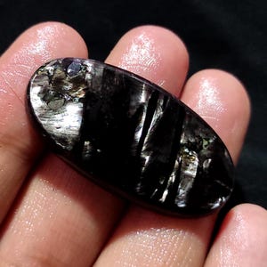 Cabochon ovale en hypersthène naturel, Pierres précieuses en vrac, Pierres précieuses en hypersthène brillantes pour la fabrication de bijoux, Hypersthène pour pendentif, Cadeau pour elle