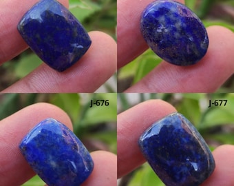 Pierre précieuse de lapis-lazuli bleu, cabochon de lapis-lazuli, pierre de lapis, lapis-lazuli en forme de poire, lapis-lazuli en vrac, cristal de lapis-lazuli pour bijoux