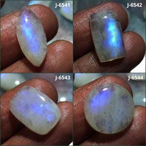 Cabochon di pietra di luna arcobaleno naturale, pietra di luna arcobaleno appariscente, pietra di luna di forme miste, pietra di luna sfusa, cabochon per gioielli, prezzo all'ingrosso #J