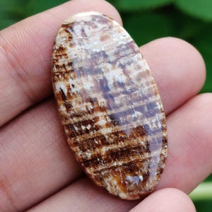 Natural Aragonite Cabochon, Aragonite Gemstone, Aragonite Crystal, Aragonite Stone, Oval Shape Cabochon, Aragonite Necklace, Wire Wrapped