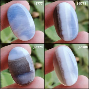 Blauer Owyhee Opal Cabochon, natürlicher blauer Opal Edelstein, blauer Opal Kristall, loser Stein für Schmuck & Anhänger, Großhandel Opal Edelstein