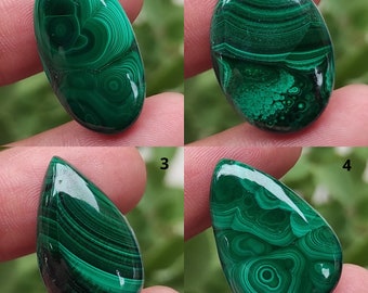 Mix Shape Malachite Cabochon, Green Malachite Gemstone, Malachite For Jewelry, Oval Malachite, Texture Malachite, Malachite Making Pendant