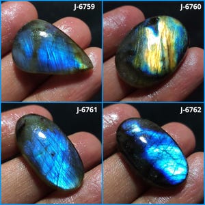 Multi brand labradoriet cabochon, peervorm labradoriet, blauwe labradoriet, genezend kristal, labradoriet edelsteen, labradoriet voor sieraden