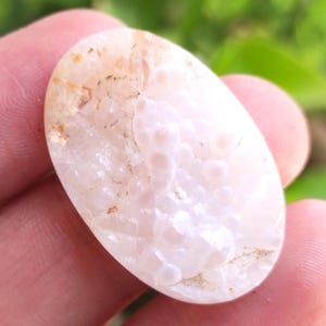Cabochon di opale rosa, opale rosa sfuso, pietra preziosa di opale, pietra di opale, gemme di opale, pietra preziosa sfusa, opale rosa ovale, cabochon per la creazione di gioielli