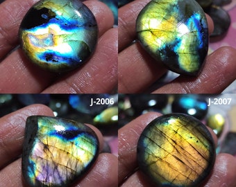 Amazing Blue Fire Labradorite Cabochon, Mix Shape Labradorite, Blue Labradorite, Healing Crystal, Labradorite Gemstone, Magical Stone