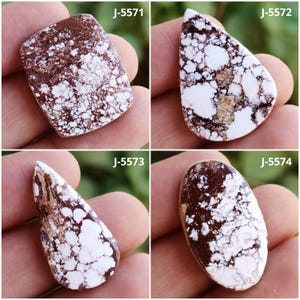Wildes Pferd Magnesit Edelstein, ovale Form wildes Pferd Magnesit Jaspis Edelstein, wildes Pferd Cabochon, wildes Pferd Anhänger, Cabochon für Schmuck