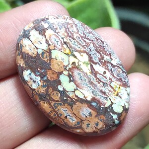 Pietra di diaspro naturale effetto pelle di leopardo, cabochon di diaspro effetto pelle di leopardo, pietra preziosa di diaspro ovale, cristallo di diaspro curativo per anello, pietra per gioielli con ciondolo