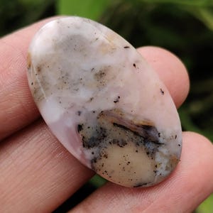 Cabujón de ópalo rosa, ópalo rosa suelto, piedra preciosa de ópalo, piedra de ópalo, gemas de ópalo, piedra preciosa suelta, ópalo rosa ovalado, cabujón para joyería