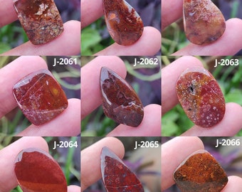 Rare Red Moss Agate Cabochon, Red Moss Agate Gemstone, Moss Agate Gemstone, Loose Moss Agate, Cabochons, Wholesale Price Jewelry Stones