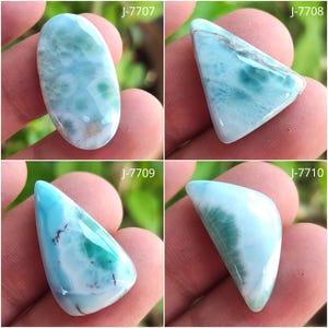 Original Larimar Larimar Larimar Larimar Cabochon, Pektolith Stein, Blauer Larimar, Oval Larimar, Larimar Edelstein, Larimar Stein, Larimar poliert, Larimar Edelsteine
