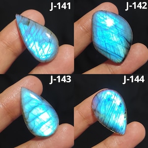 Cabochon di labradorite blu naturale appariscente, pietra preziosa di labradorite blu AAA+, labradorite mista, cristallo di labradorite, pietra pendente di labradorite