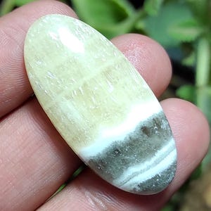 Natural Yellow Calcite Cabochon, Loose Gemstone, Yellow Lace Agate Crystal, Yellow Calcite Gemstone, Oval Calcite Cabochon, Calcite Crystal